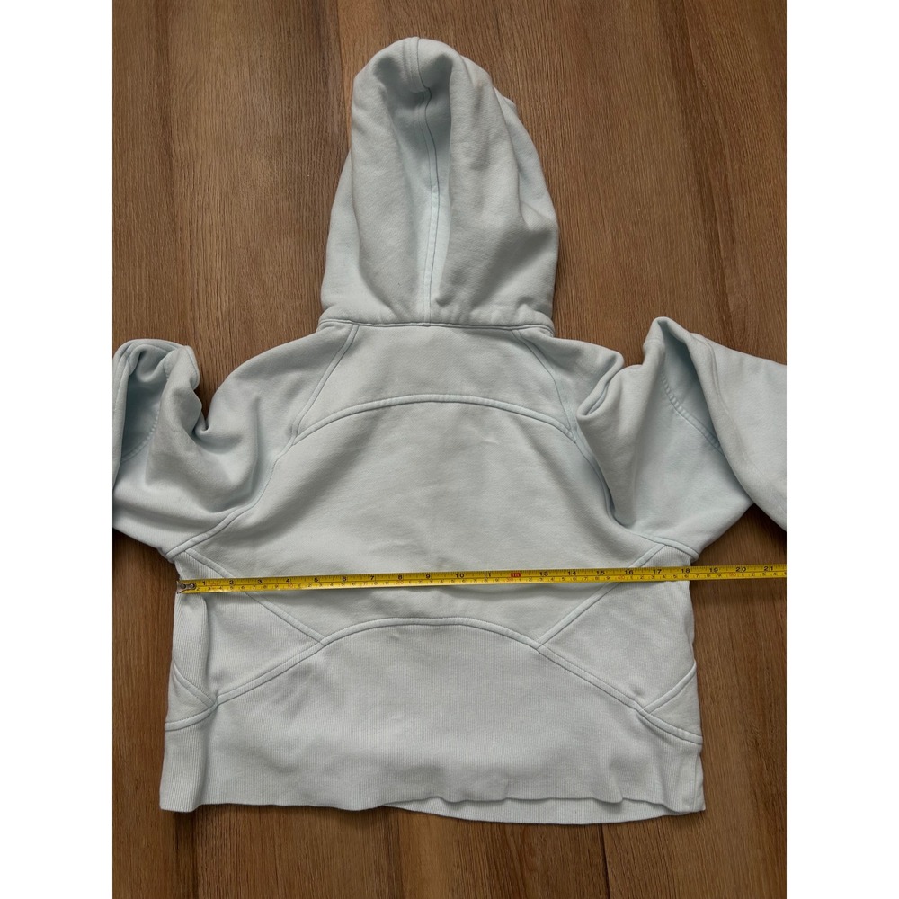 Lululemon Scuba Oversized Half Zip Hoodie Sheer Blue XS/S preppy athletic - Picture 7 of 7